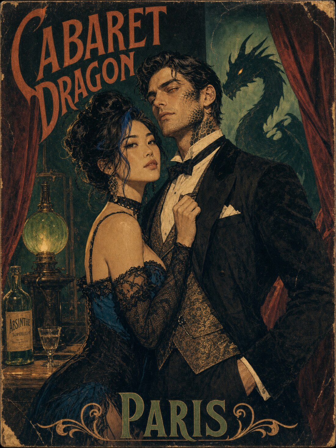 Andi & Damian Belle Époque Paris cabaret