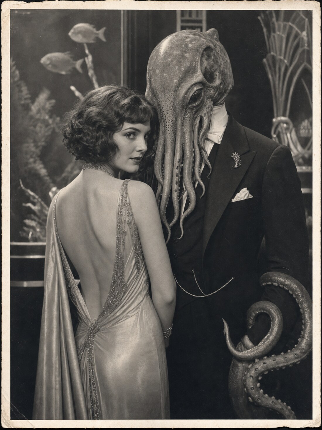 Elle & Cepharius 1930s aquarium society