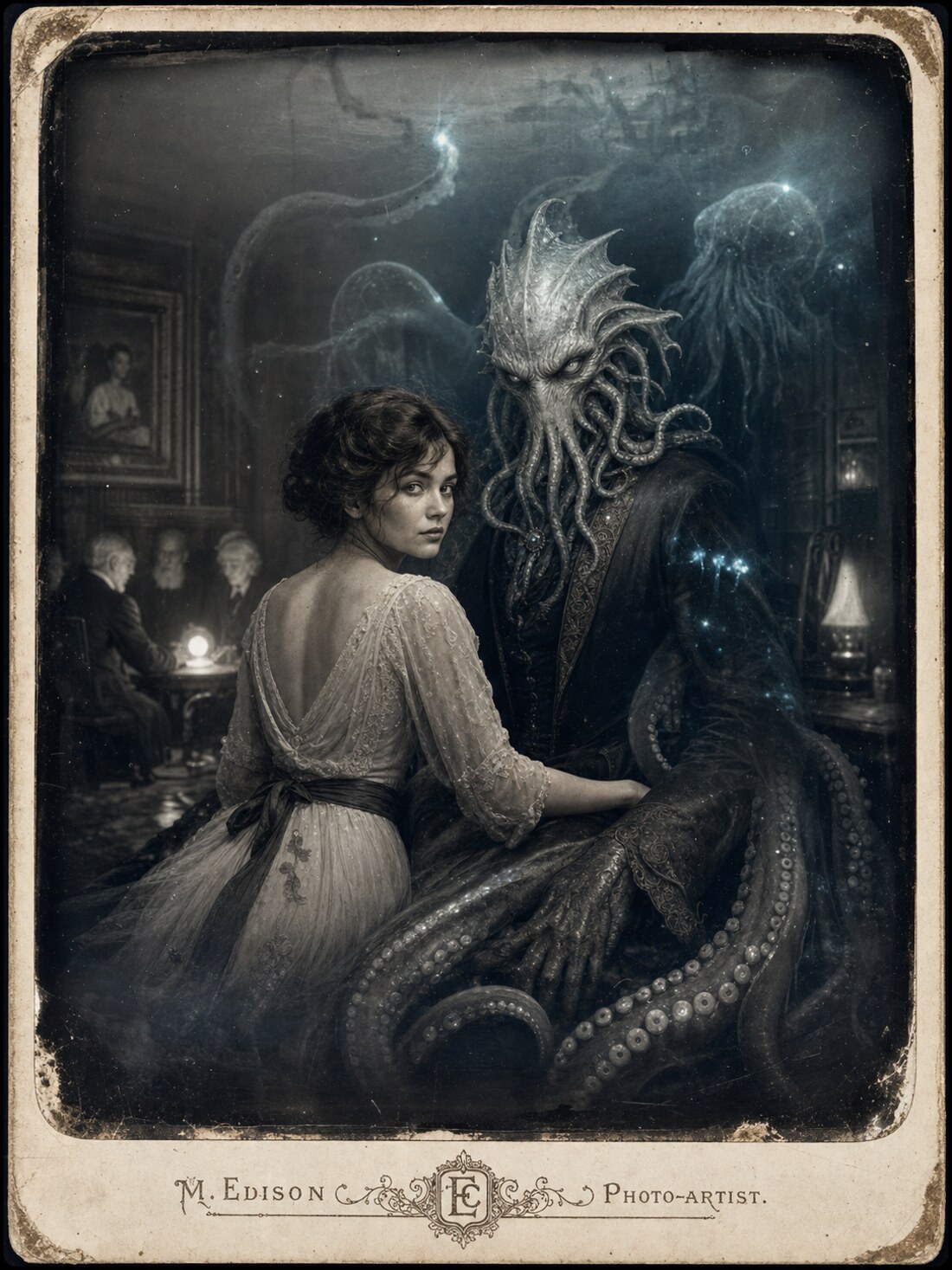 Elle & Cepharius 1910s spirit photograph