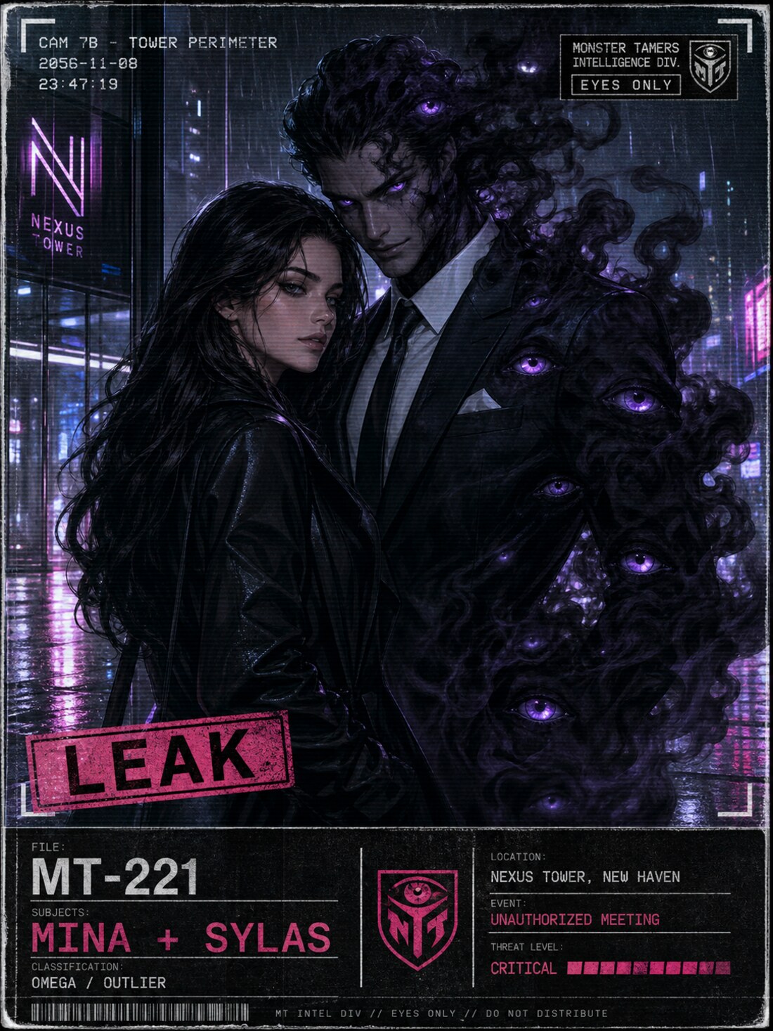 Future tech-noir scandal