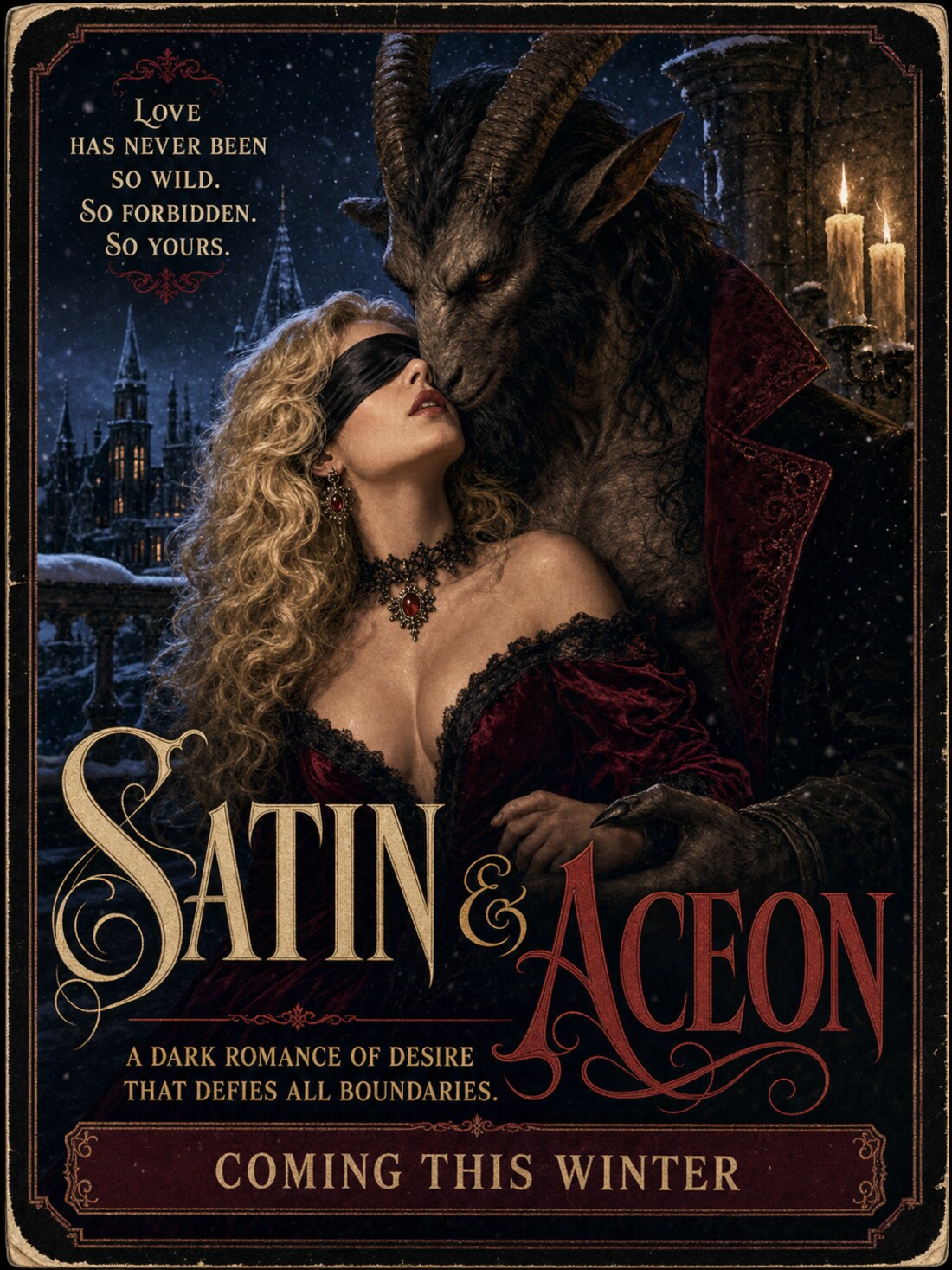 Satin & Aceon 1990s gothic romance promo