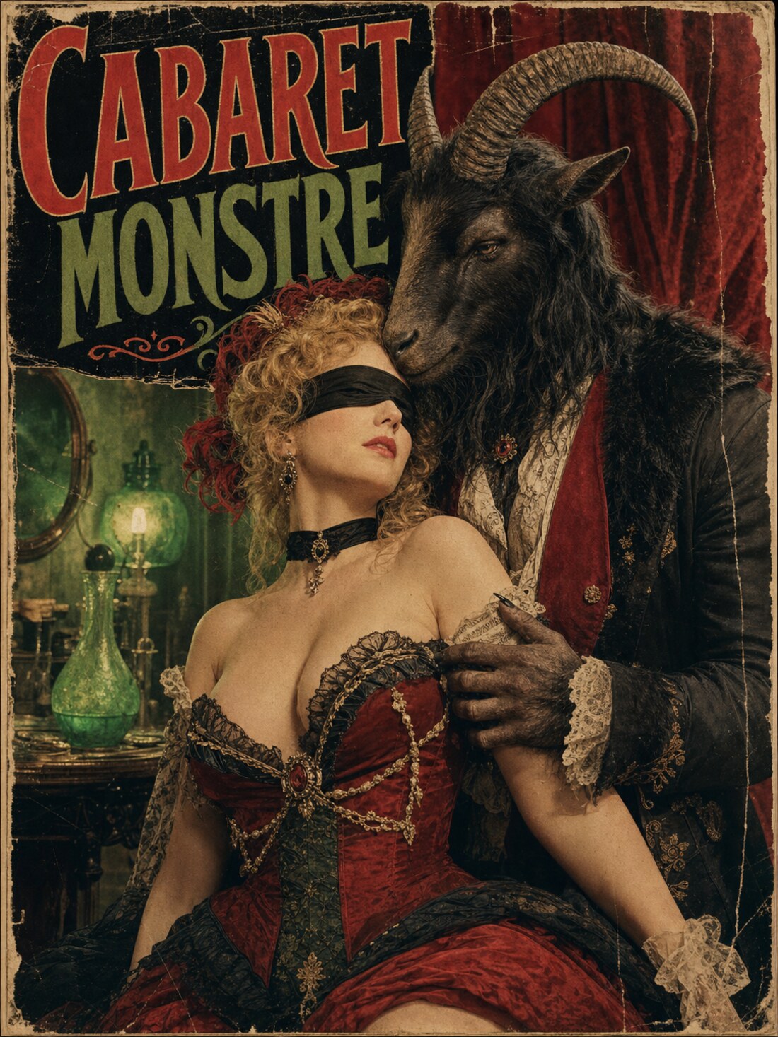 Satin & Aceon Belle Époque Paris cabaret