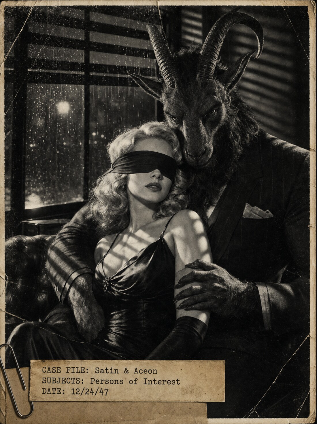 Satin & Aceon 1940s noir casefile