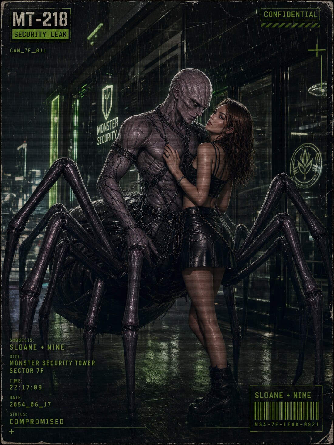 Sloane & Nine future tech-noir scandal